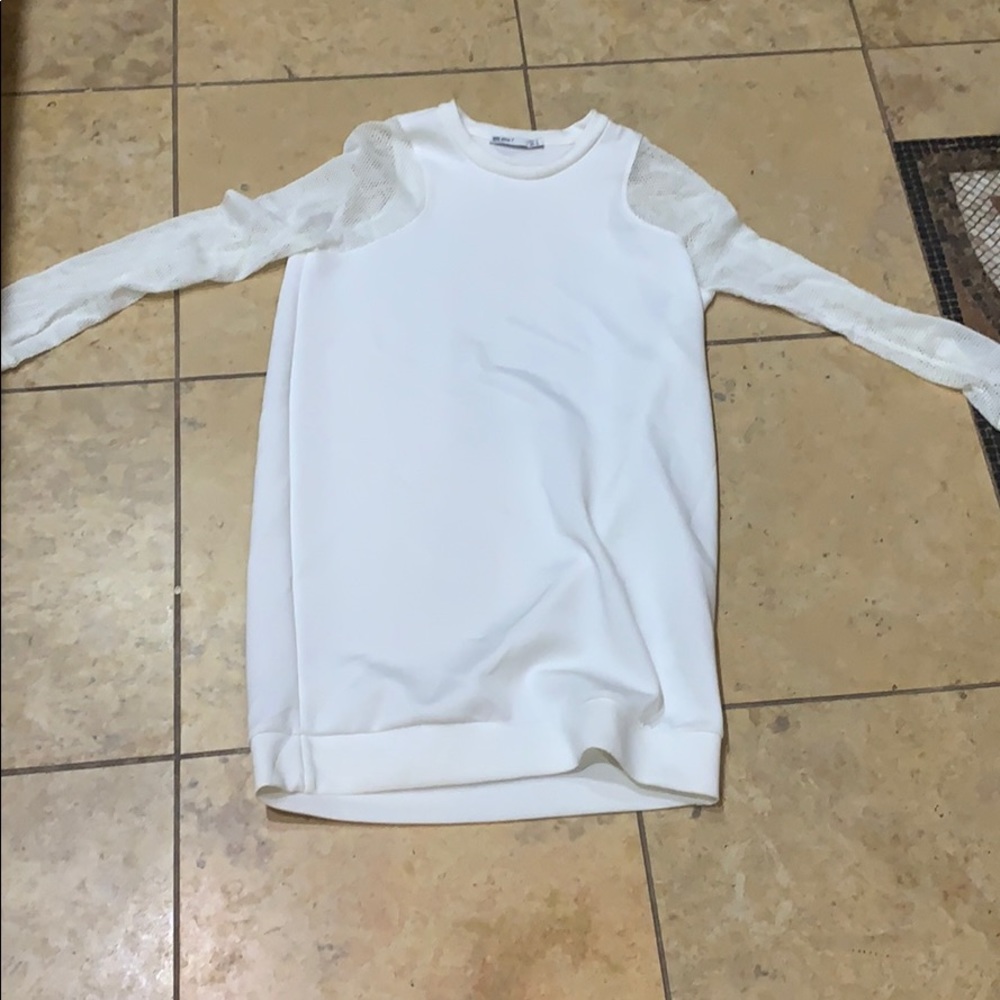 White Zara dress